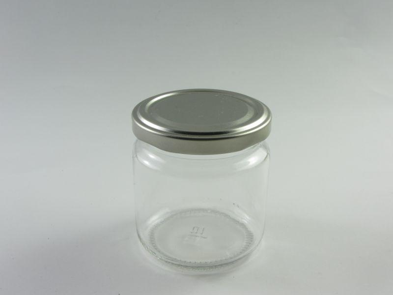 200 ml befőttes üveg tetővel alacsony