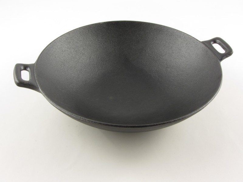 Öntöttvas wok serpenyő 31 cm - Perfect