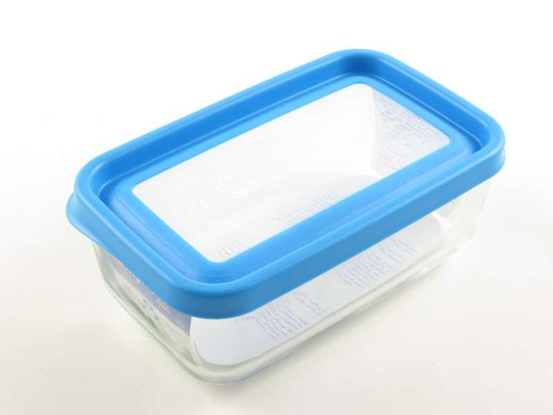 Üveg ételtároló doboz Frigoverre Blue 1,1 liter - Bormioli Rocco