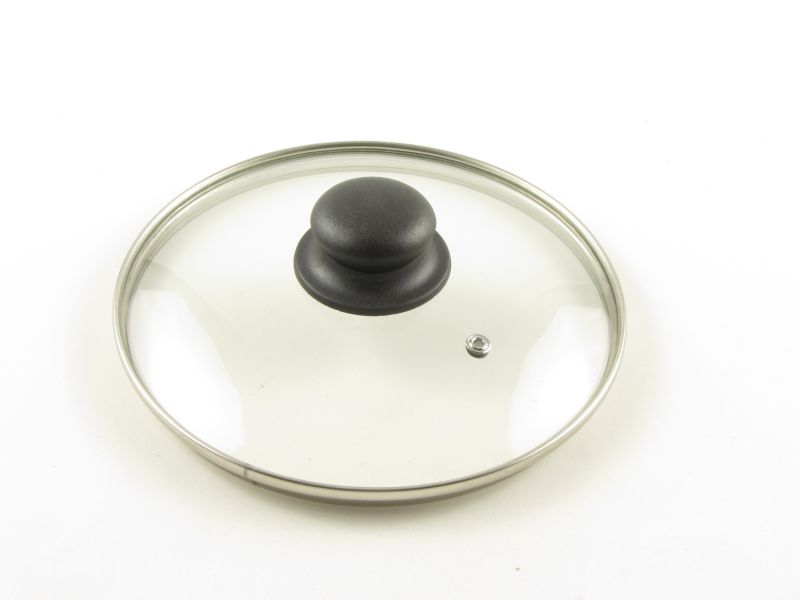 Üveg fedő 20 cm - műanyag gombbal - Perfect