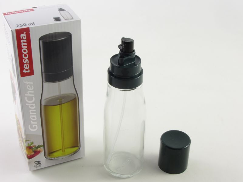 Üveg olaj spray - kiöntő műanyag tetővel 2,5 dl - Tescoma GrandChef