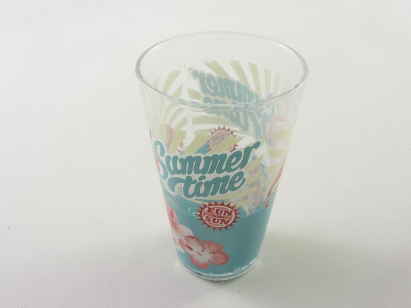 Üveg pohár 3,1 dl - Cerve Nadia Summer Time mintával