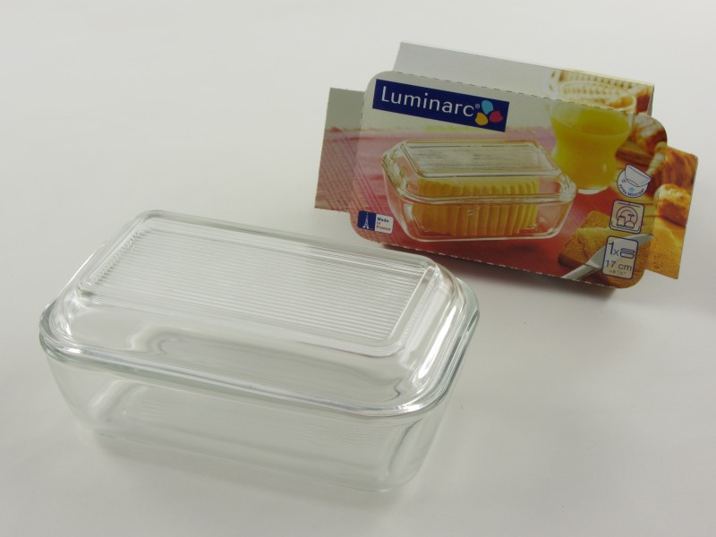 Üveg vajtartó - Luminarc