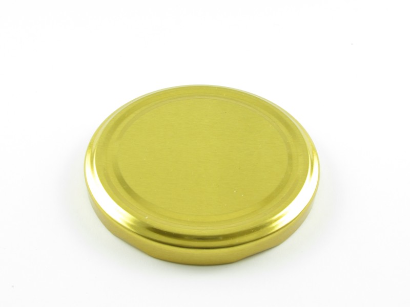 Befőttes üveg tető 82 mm - arany