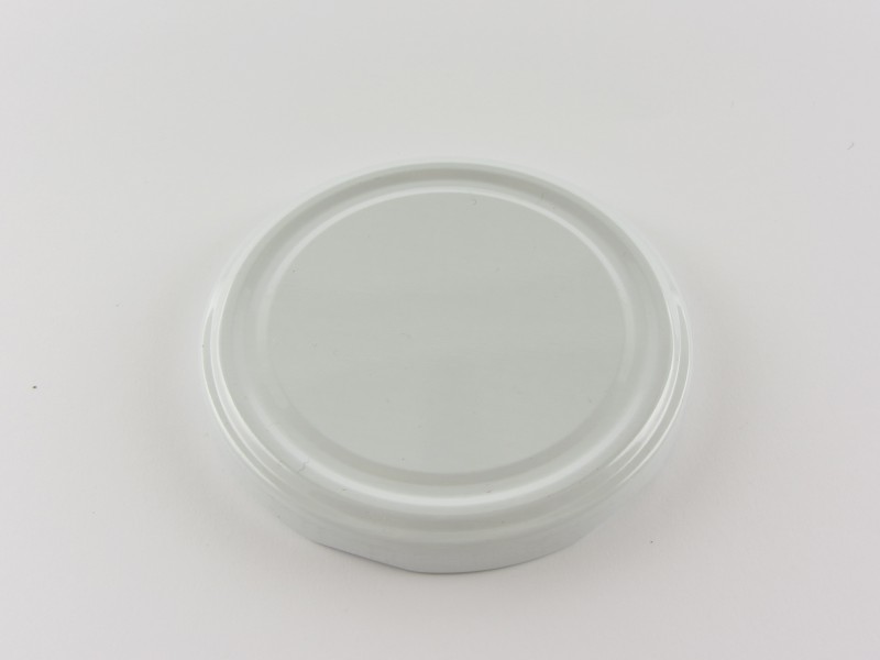 Befőttes üveg tető 82 mm - fehér