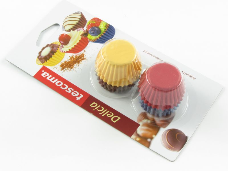 Bonbon - mini muffin papír színes - Tescoma Delícia (200 db-os)