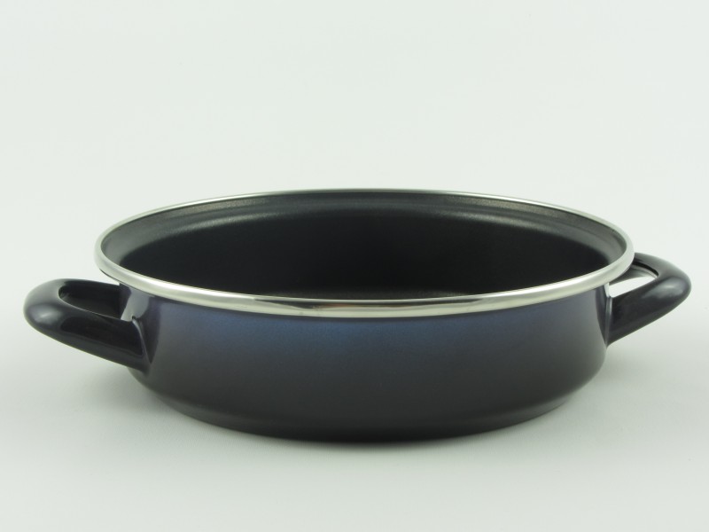 Bonyhádi teflonos sütőtál 24 cm 2,25 liter - Elit kék