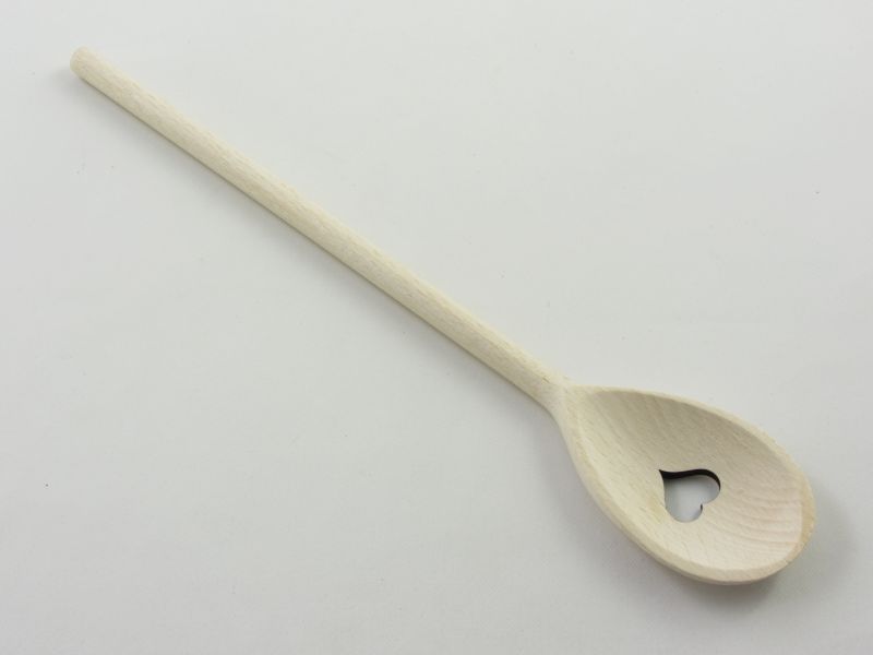Fakanál 35 cm - ovális - szív mintás