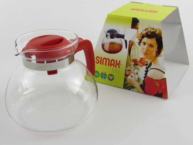 Hőálló jénai üveg teáskanna 1,7 liter - Simax Jug