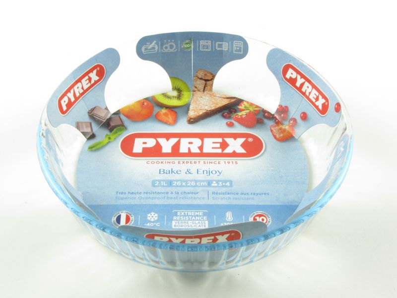 Hőálló üveg pite forma 26 cm - Pyrex