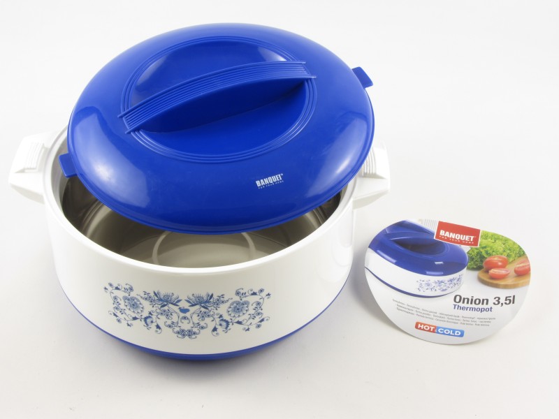 Hőtárolós ételhordó lábas 3,5 liter - Banquet - Zwiebel