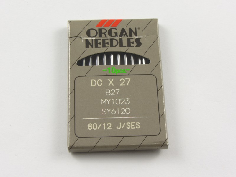 Ipari varrógép tű B27 (DCx27) 80-as (10 db-os)
