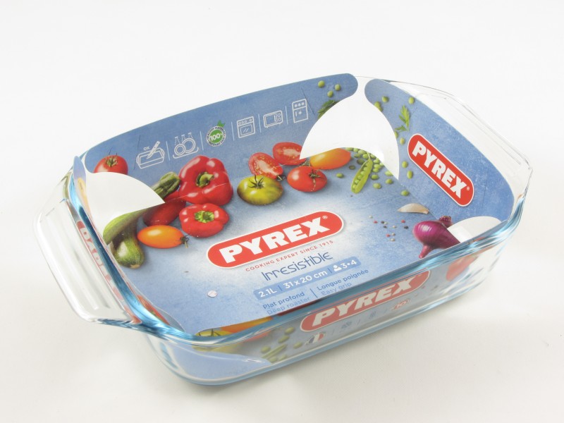 Jénai szögletes tepsi 31x20 cm 2,1 liter - Pyrex Irresistible