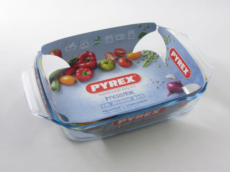 Jénai szögletes tepsi 35x23 cm 2,9 liter - Pyrex Irresistible