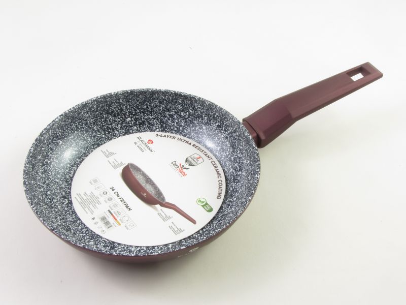Kerámia bevonatos indukciós serpenyő 24 cm - Blaumann CeraStone