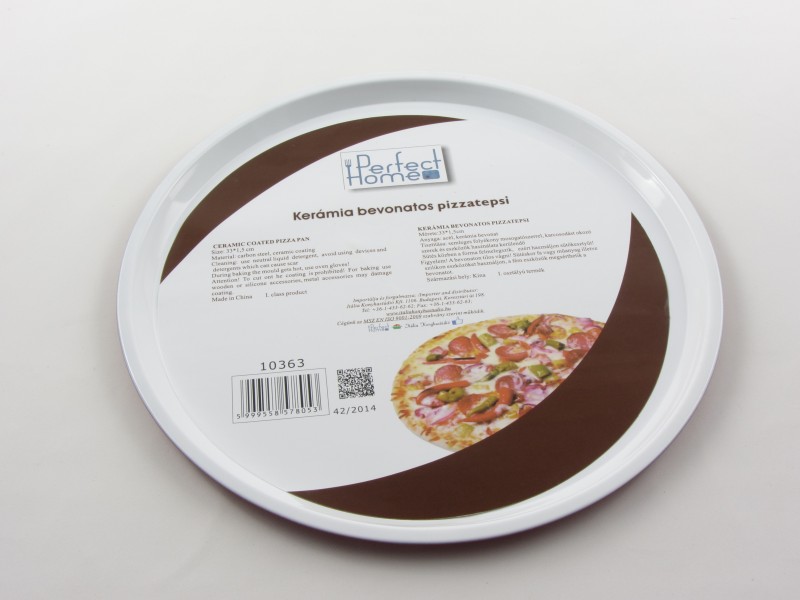 Kerámia bevonatos pizza forma 32 cm - Perfect