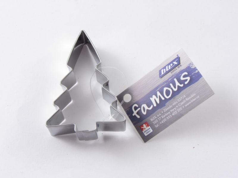 Kiszúró forma karácsonyi - Fenyőfa - Blex