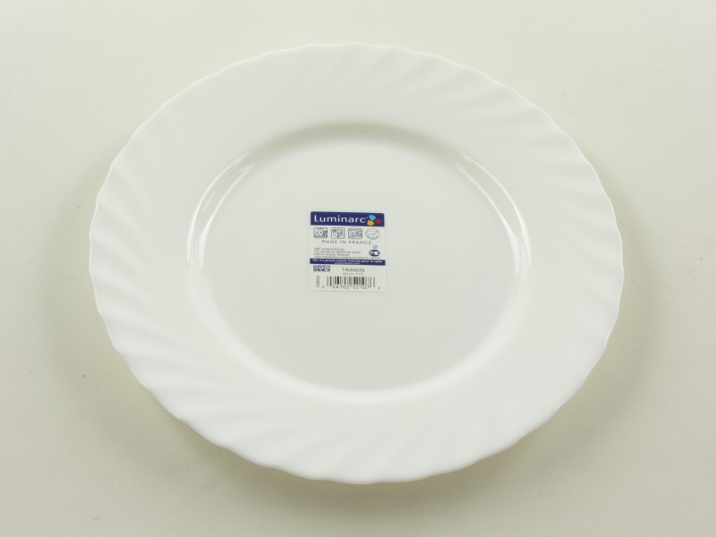 Lapostányér fehér - Luminarc Trianon