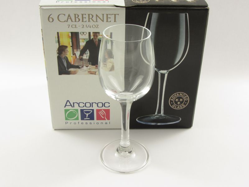 Likőrös talpas pohár 0,7 dl - Arcoroc Cabernet (6 db-os)