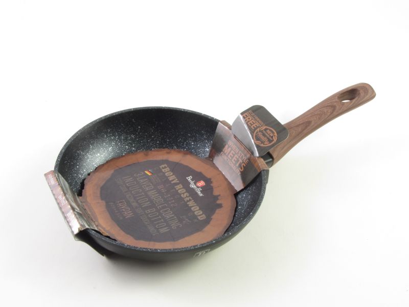 Márvány bevonatos indukciós serpenyő 20 cm - Berlinger Haus Ebony Rosewood