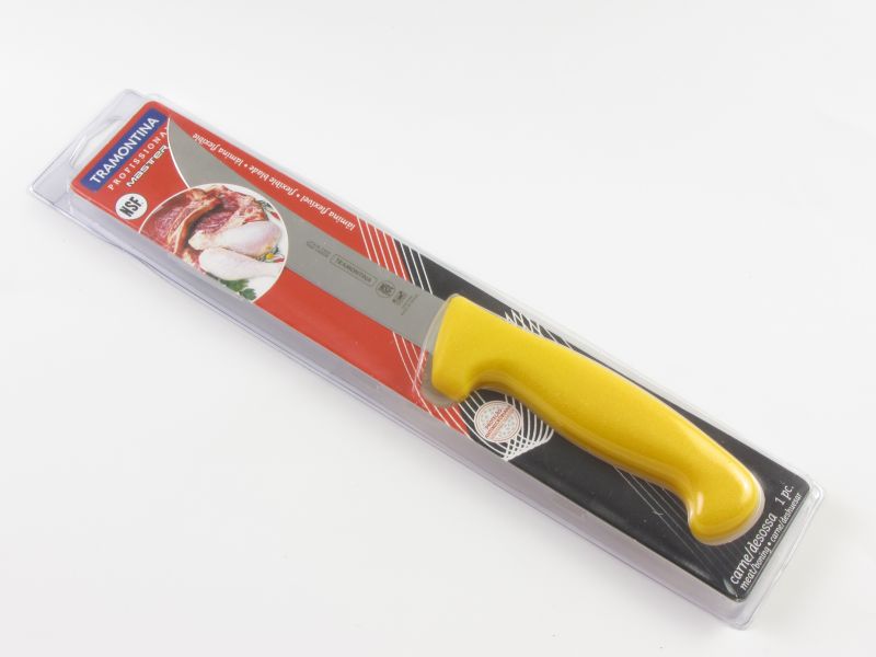 Műanyag nyelű csontozókés ívelt 16 cm - Tramontina Professional Master