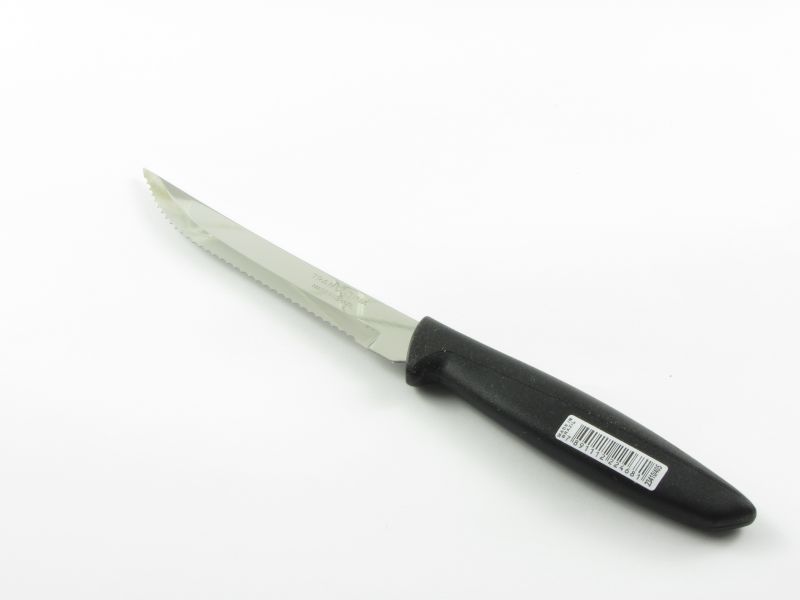 Műanyag nyelű recés steak kés 11 cm - Tramontina Plenus