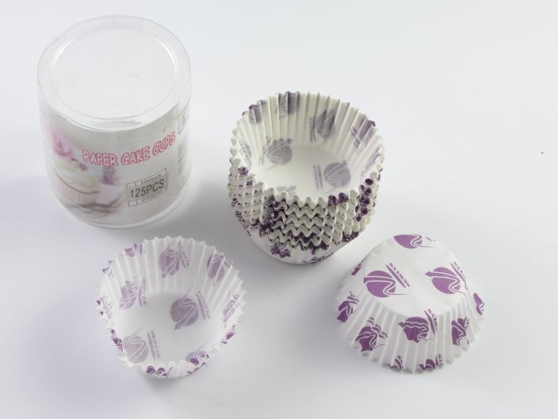 Muffin papír mintás (125 db-os)-