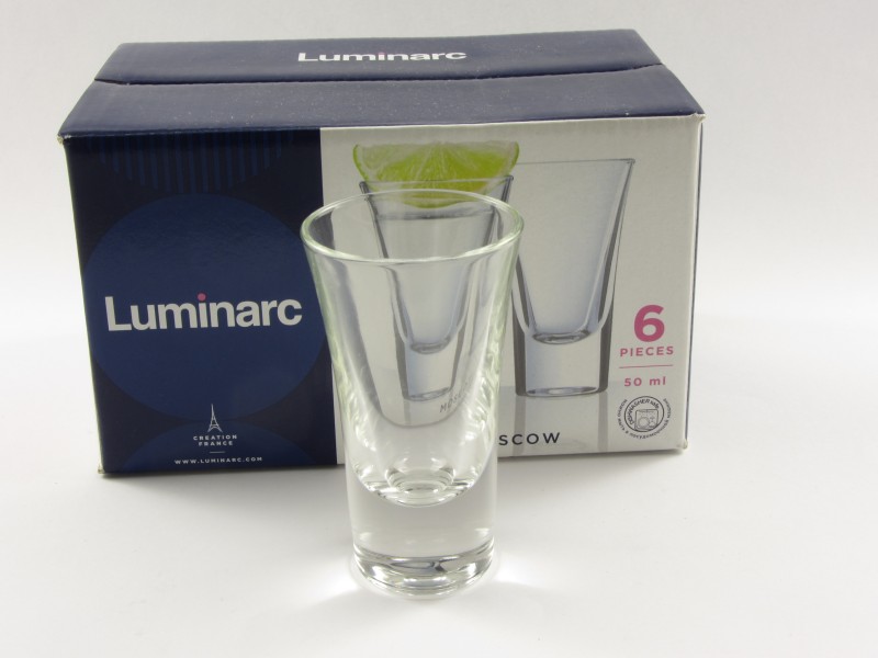 Pálinkás pohár 0,5 dl - Luminarc Moscow (6 db-os)