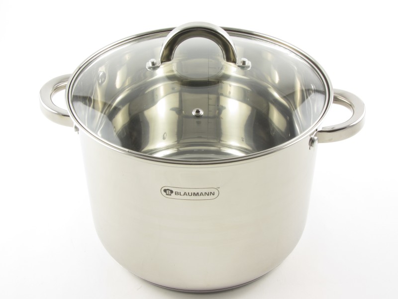 Rozsdamentes fazék fedővel 9,5 liter 26 cm - Blaumann