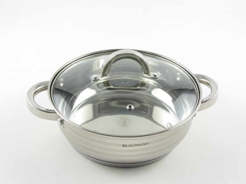 Rozsdamentes lábas fedővel 2,75 liter 22 cm - Blaumann