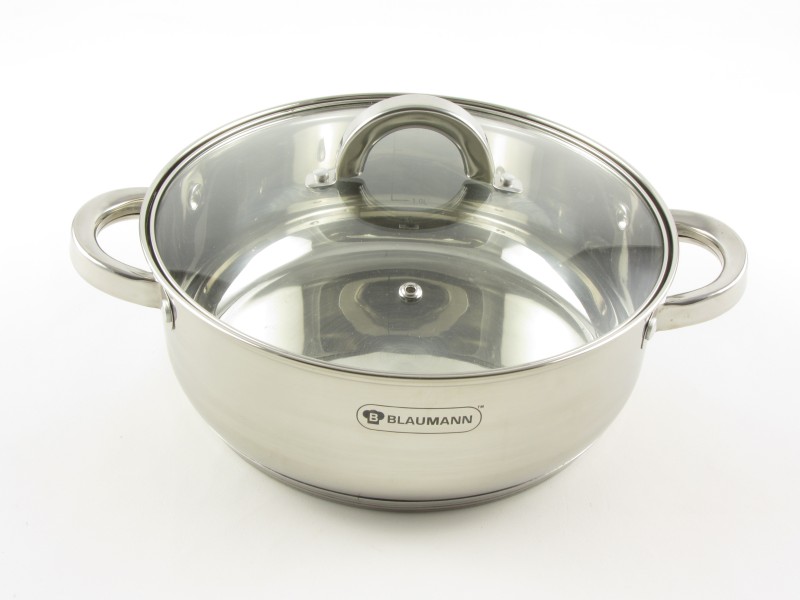 Rozsdamentes lábas fedővel 3,75 liter 24 cm - Blaumann
