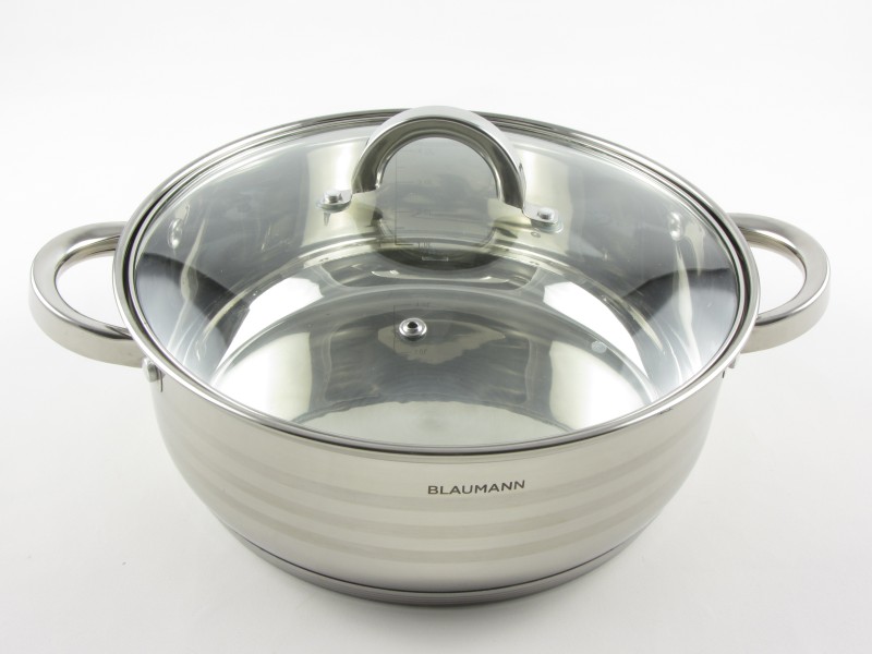 Rozsdamentes lábas fedővel 5 liter 26 cm - Blaumann