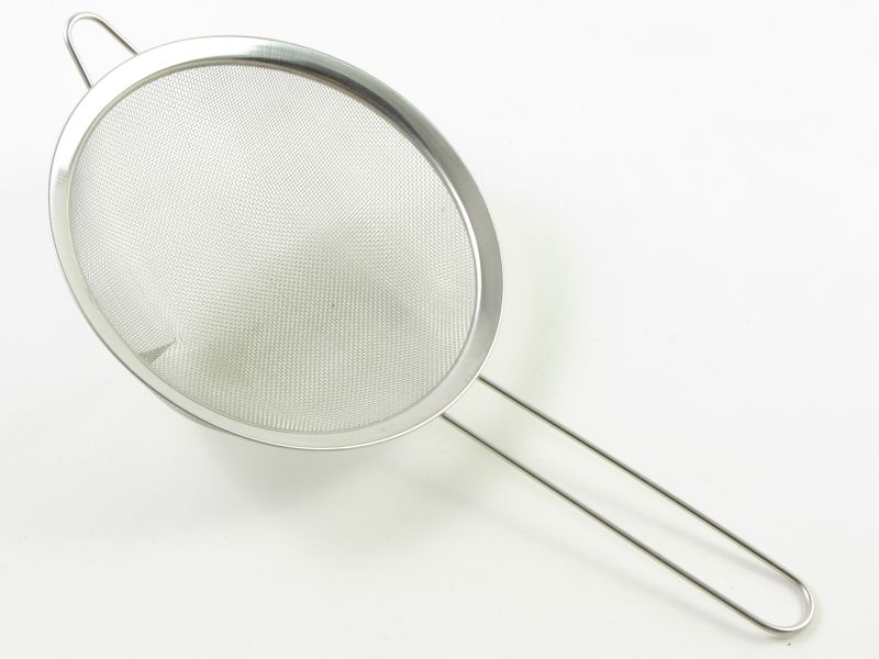 Rozsdamentes teaszűrő 18 cm - Vj