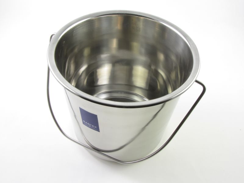Rozsdamentes vödör 9 liter - Gastex Azora