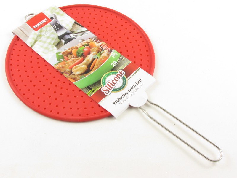 Szilikon fröccsenésgátló fedő 28 cm - Banquet