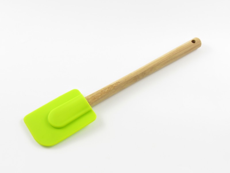 Szilikonos spatula bambusz nyéllel - Perfect