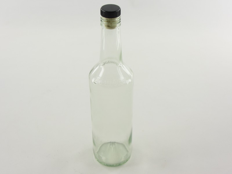 Szörpös - pálinkás üveg dugóval 0,5 liter