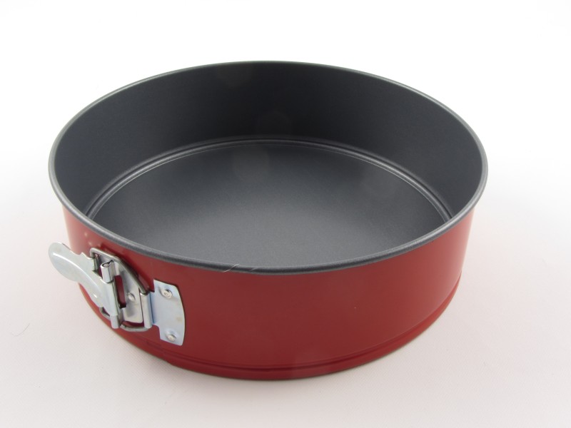 Tapadásmentes kapcsos tortaforma 26 cm - piros