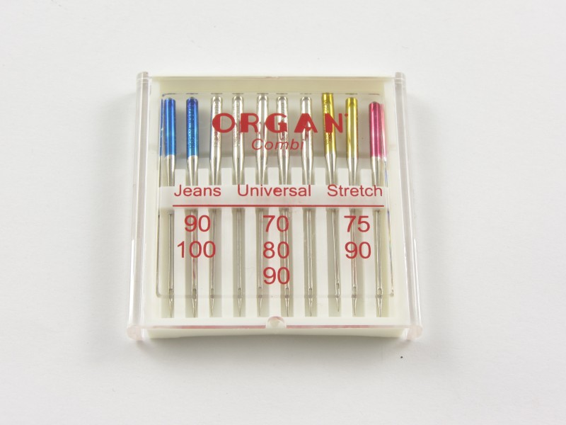 Varrógép tű készlet 705H vegyes Organ (10 db-os)