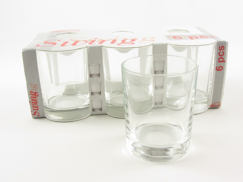 Whiskys pohár 2,5 dl - Swing (6 db-os)