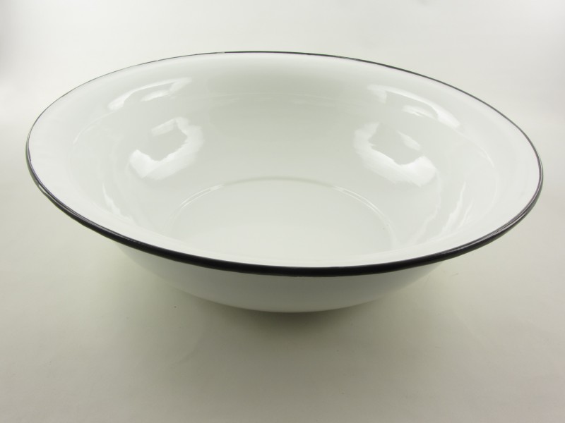 Zománcozott lavór 50 cm - import