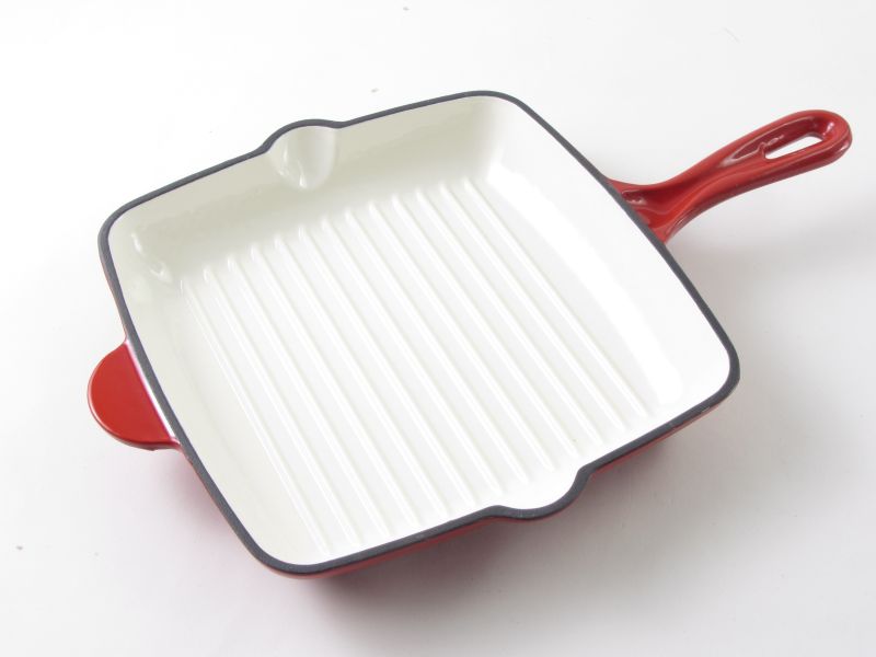 Zománcozott öntöttvas grill serpenyő 26x26 cm - Berlinger Haus